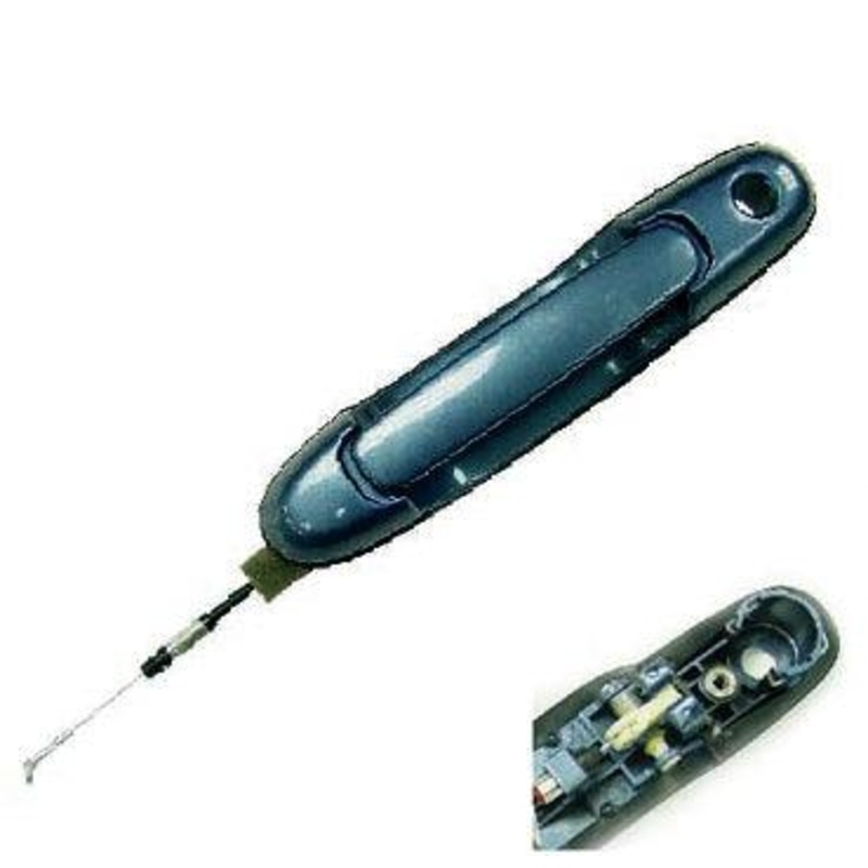Door Handle Outer Sliding Door Toyota Sienna 1998-2003 With Ignition Hole (M1) , TO1521115