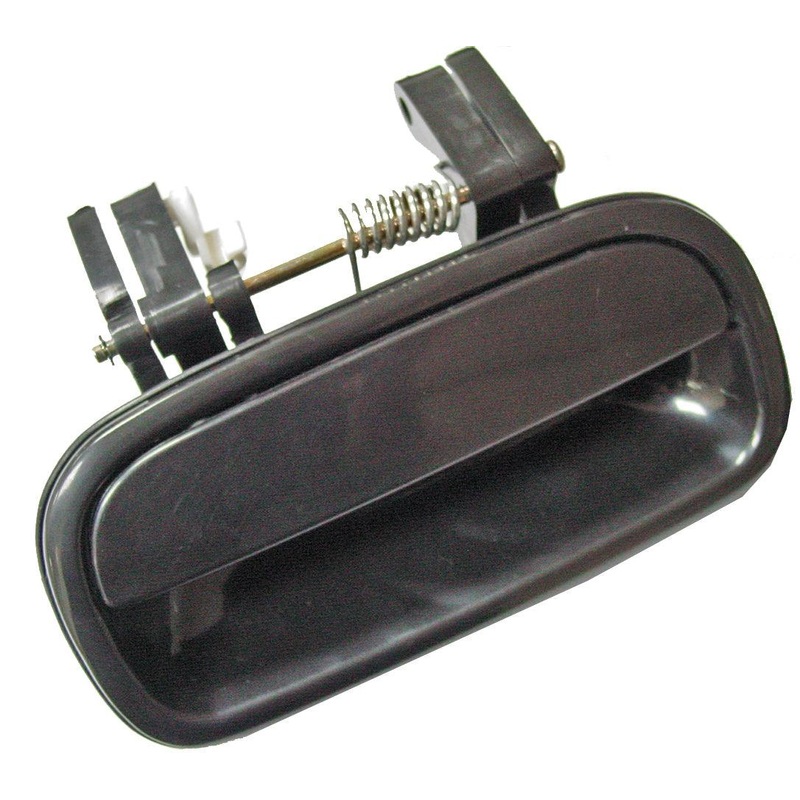 Door Handle Rear Driver Side Outer Toyota Tundra 2000-2006 (Black) Access Cab , TO1520114