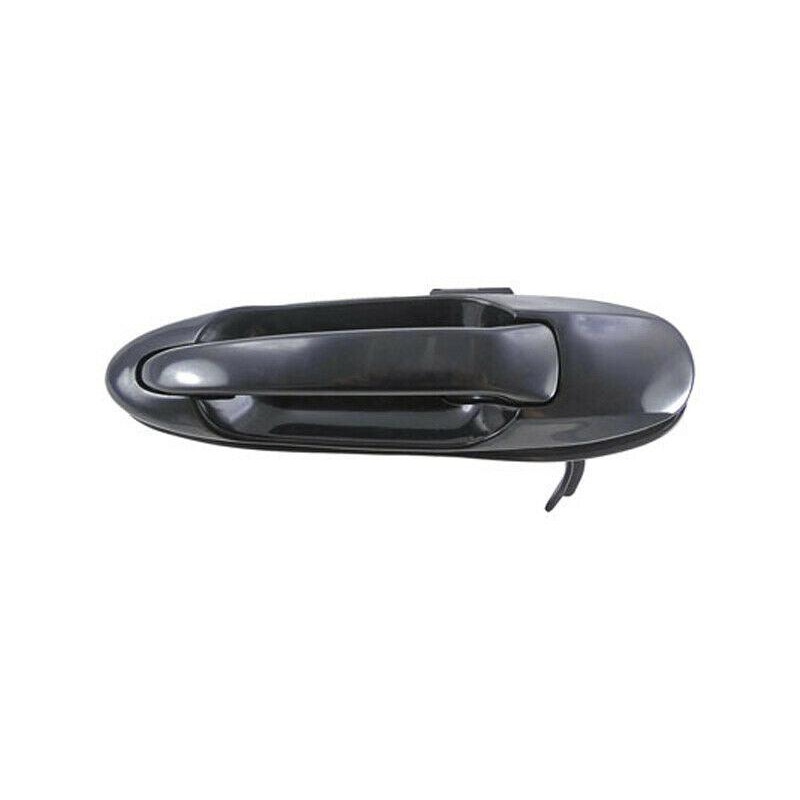 Door Handle Rear Driver Side Outer Toyota Tundra 2000-2006 (Black) Double Cab , TO1520123