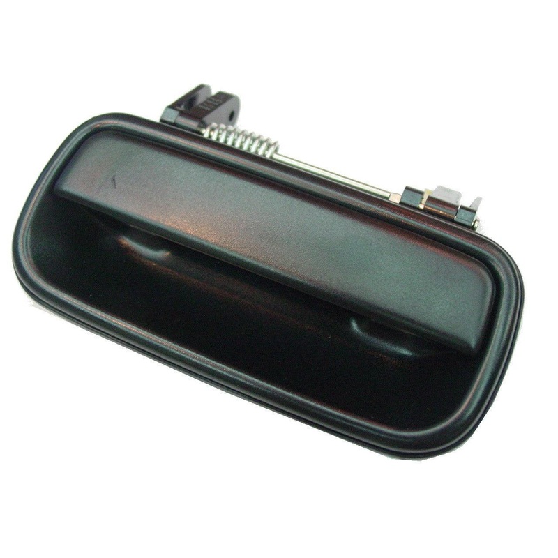 Door Handle Rear Passenger Side Outer Toyota Tacoma 2001-2004 (Plastic Base Black) , TO1521113