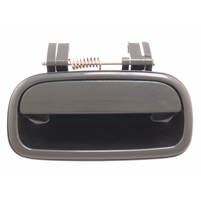 Door Handle Rear Passenger Side Outer Toyota Tundra 2000-2006 (Black) Access Cab , TO1521114