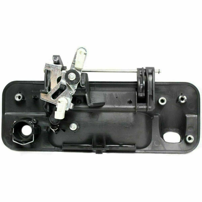 Door Handle Tail Gate Toyota Tundra 2007-2013 Textured Black With Rear Camera , TO1915119