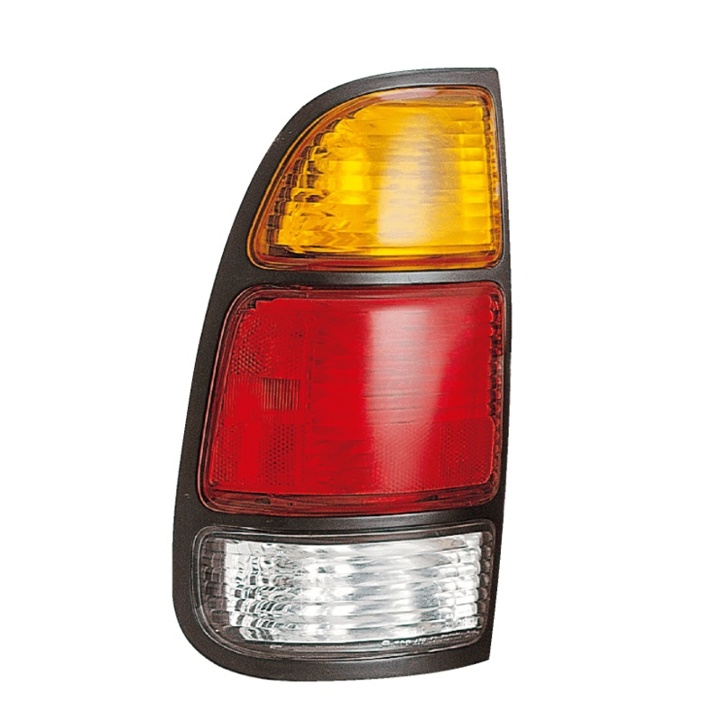 Tail Lamp Driver Side Toyota Tundra 2000-2004 Std Bed Yellowith Red White (Regular/Access Cab) High Quality , TO2800129