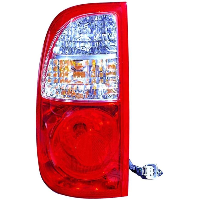Tail Lamp Driver Side Toyota Tundra 2005-2006 White/Red (Regular/Access Cab) High Quality , TO2800161