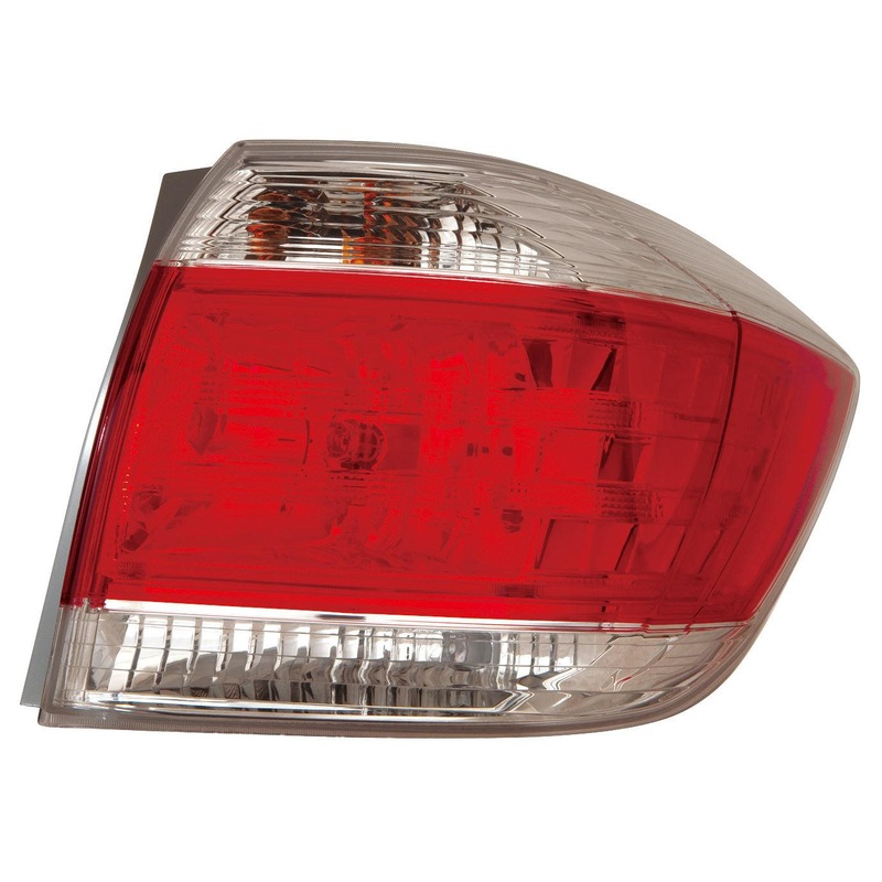 Tail Lamp Passenger Side Toyota Highlander 2011-2013 High Quality , TO2801185