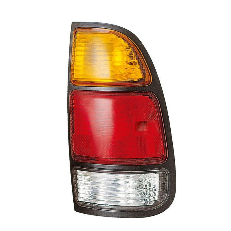 Tail Lamp Passenger Side Toyota Tundra 2000-2004 Std Bed Yellowith Red White (Regular/Access Cab) High Quality , TO2801129