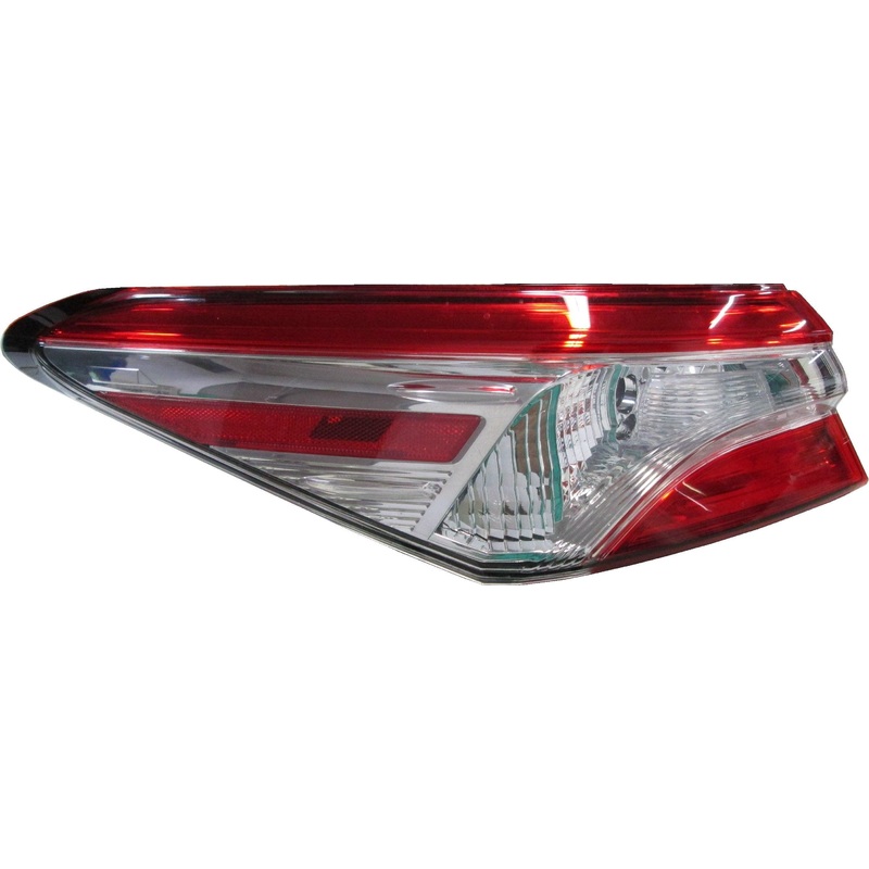 Tail Lamp Driver Side Toyota Camry 2018-2019 Le Model Japan Built Without Smoked Tint High Quality , TO2804138