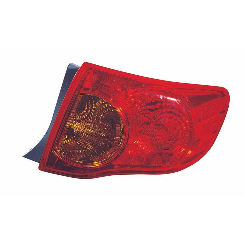 Tail Lamp Passenger Side Toyota Corolla Sedan 2009-2010 Japan Built High Quality , TO2805113