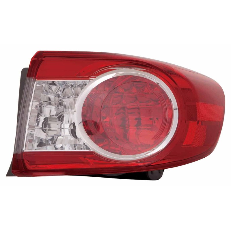 Tail Lamp Passenger Side Toyota Corolla Sedan 2011-2013 Japan Built , TO2805112V