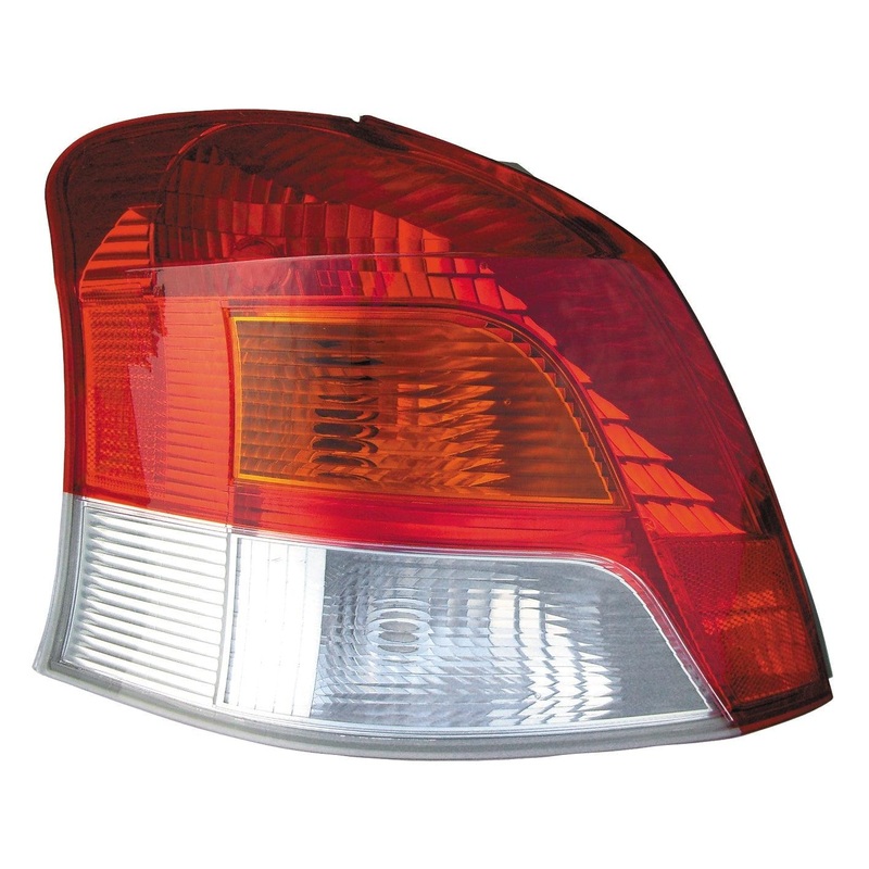 Tail Lamp Driver Side Toyota Yaris Hatchback 2009-2011 , TO2818144V