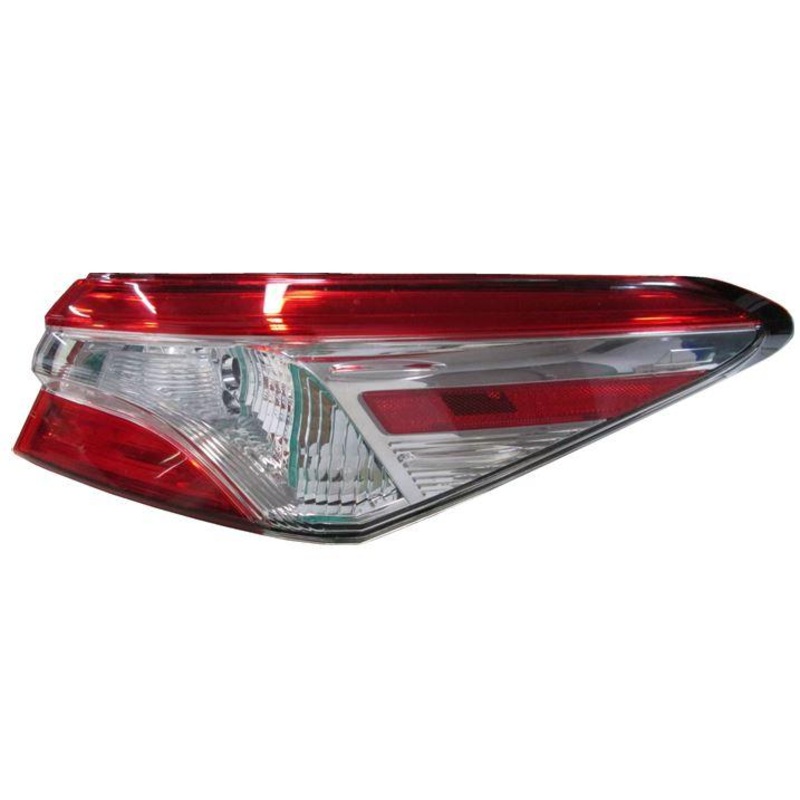 Tail Lamp Passenger Side Toyota Camry 2018-2019 Le Model Japan Built Without Smoked Tint High Quality , TO2805138