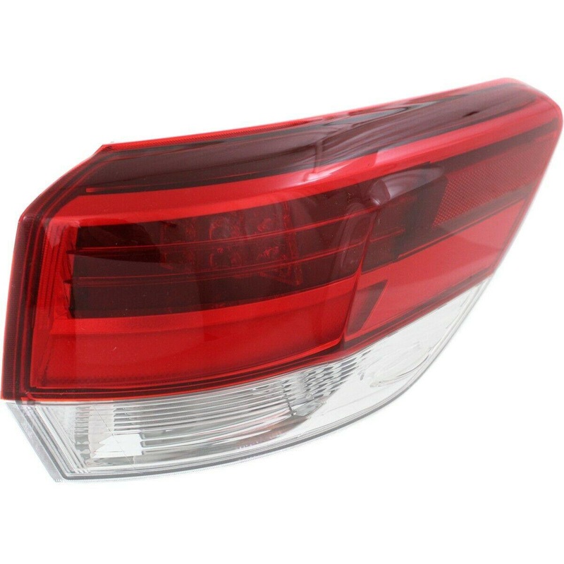 Tail Lamp Passenger Side Toyota Highlander Hybrid 2018-2019 High Quality , TO2805143