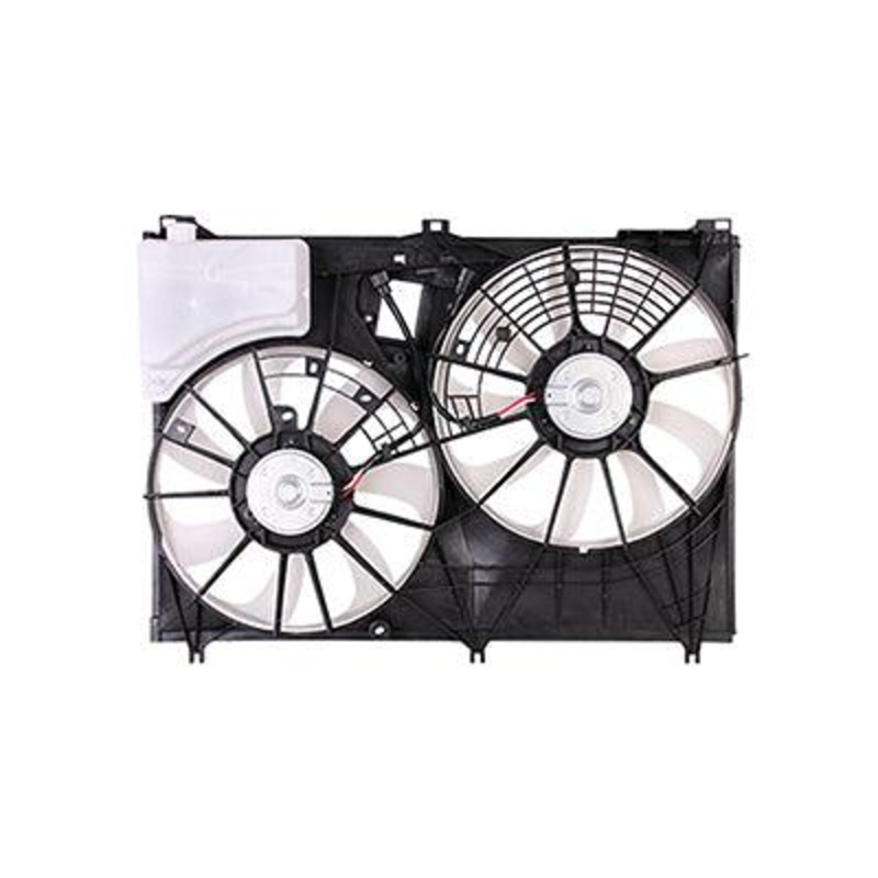 Cooling Fan Assembly Toyota Highlander 2014-2019 V6 Dual Fan Assembly With Tow Package , TO3115188