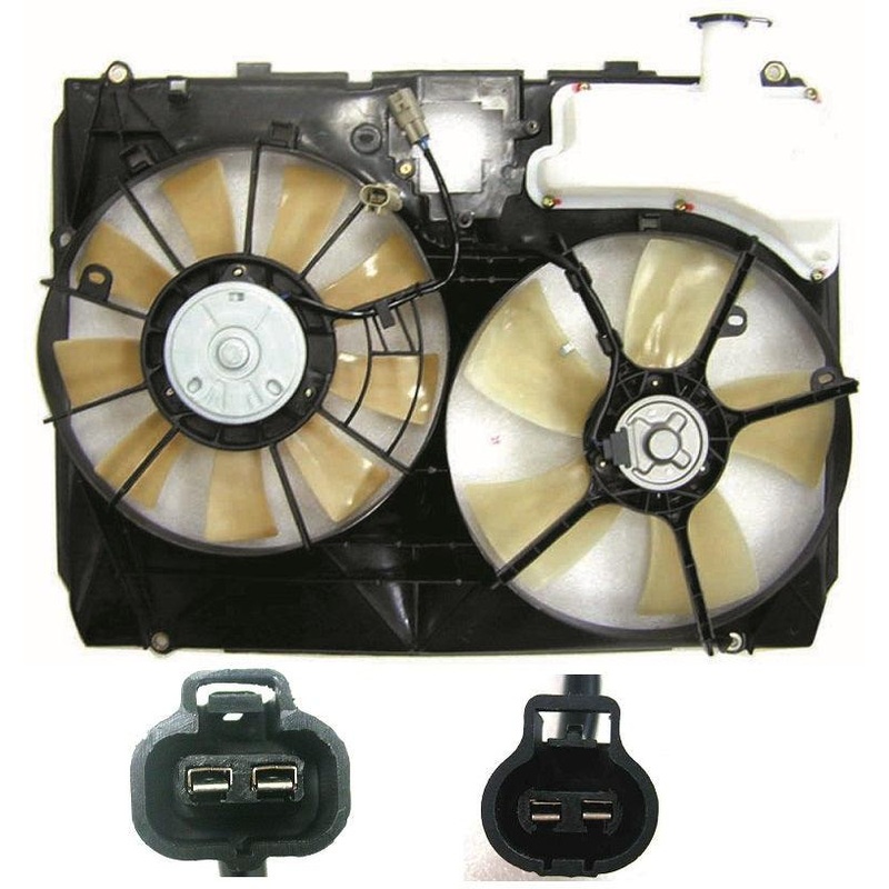 Cooling Fan Assembly Toyota Sienna 2004-2005 With Tow Pkg , TO3115134