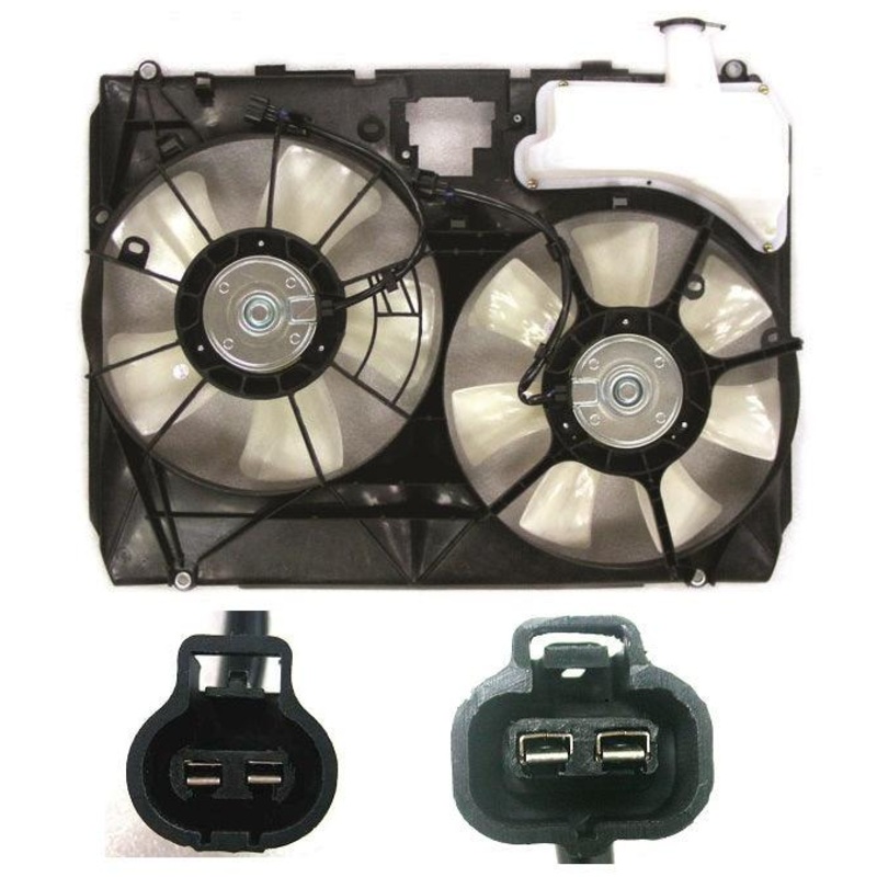 Cooling Fan Assembly Toyota Sienna 2005-2006 3.3L From 9/05 , TO3115144