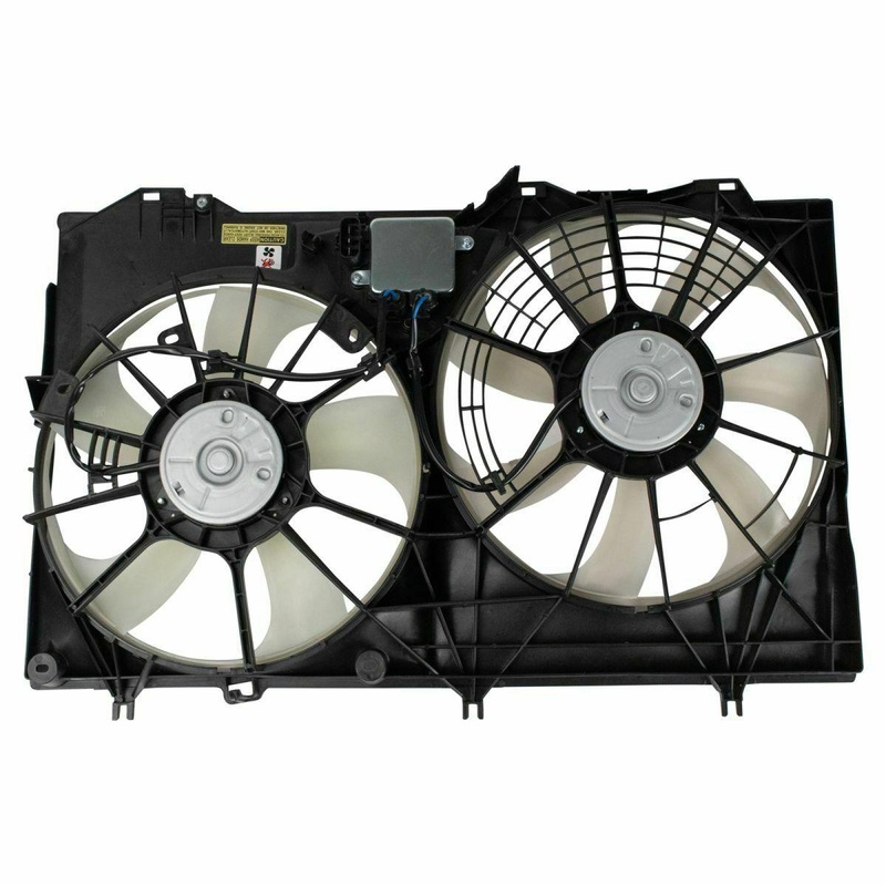 Cooling Fan Assembly Toyota Sienna 2017-2020 3.5L V6 Dual Fan Assembly With Control Module , TO3115200