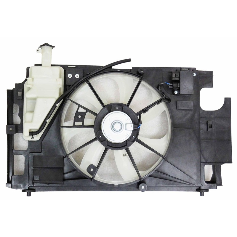 Radiator Fan Assembly Toyota Prius C 2012-2019 With Module , TO3115179