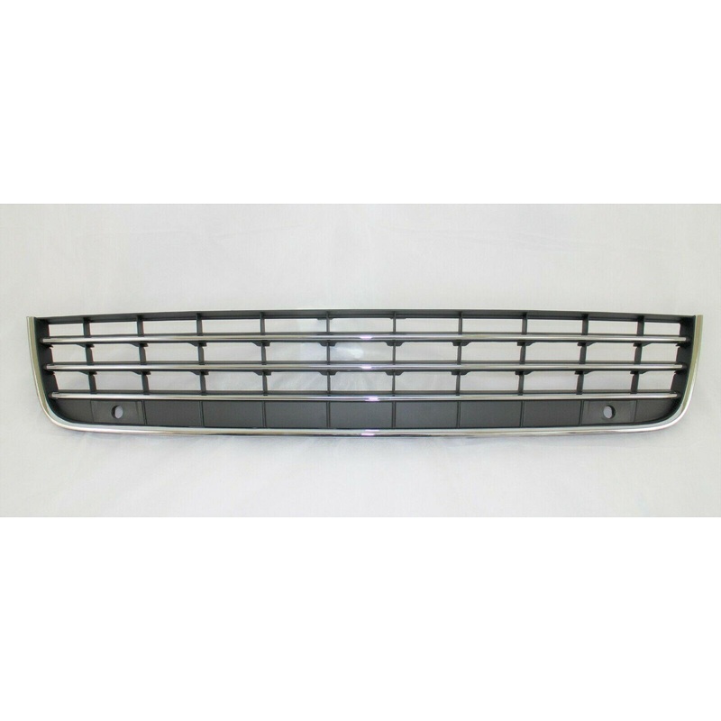 Grille Lower Center Chrome Volkswagen Touareg 2011-2014 Matt-Gray , VW1036125