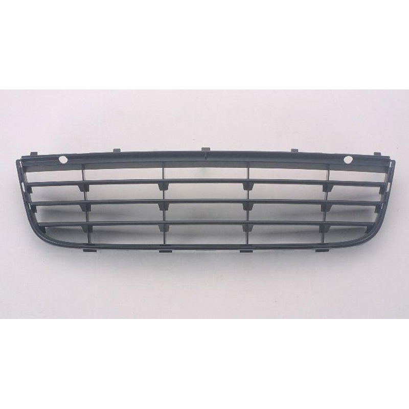 Grille Lower Center Volkswagen Jetta 2005-2010 Matt-Black Exclude Gli , VW1036106
