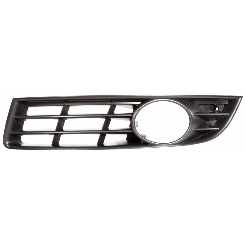 Grille Lower Driver Side Volkswagen Passat 2006-2010 With Fog Lamp Hole , VW1038106