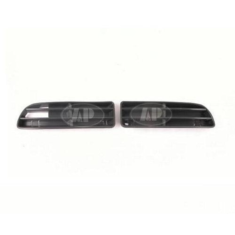 Grille Lower Passenger Side Outer Volkswagen Jetta City 2007 (Matte-Black) Plastic , VW1036103