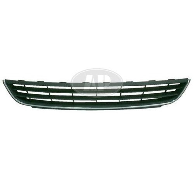 Grille Lower Volkswagen Jetta 2011-2014 Black/Chrome Sedan Exclude Gli , VW1036120