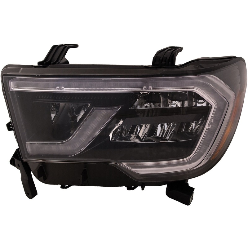 Head Lamp Driver Side Toyota Sequoia 2018-2022 Exclude Paltinum High Quality , To2502267 – Hunt Parts