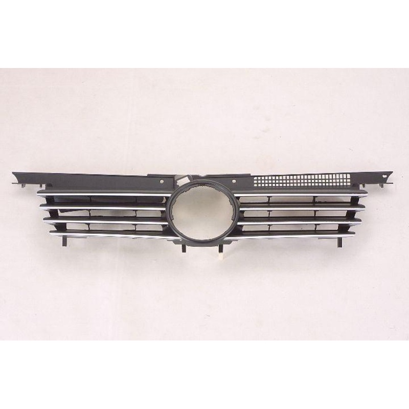 Grille Volkswagen Jetta City 2007 Matte Black With Chrome , VW1200138