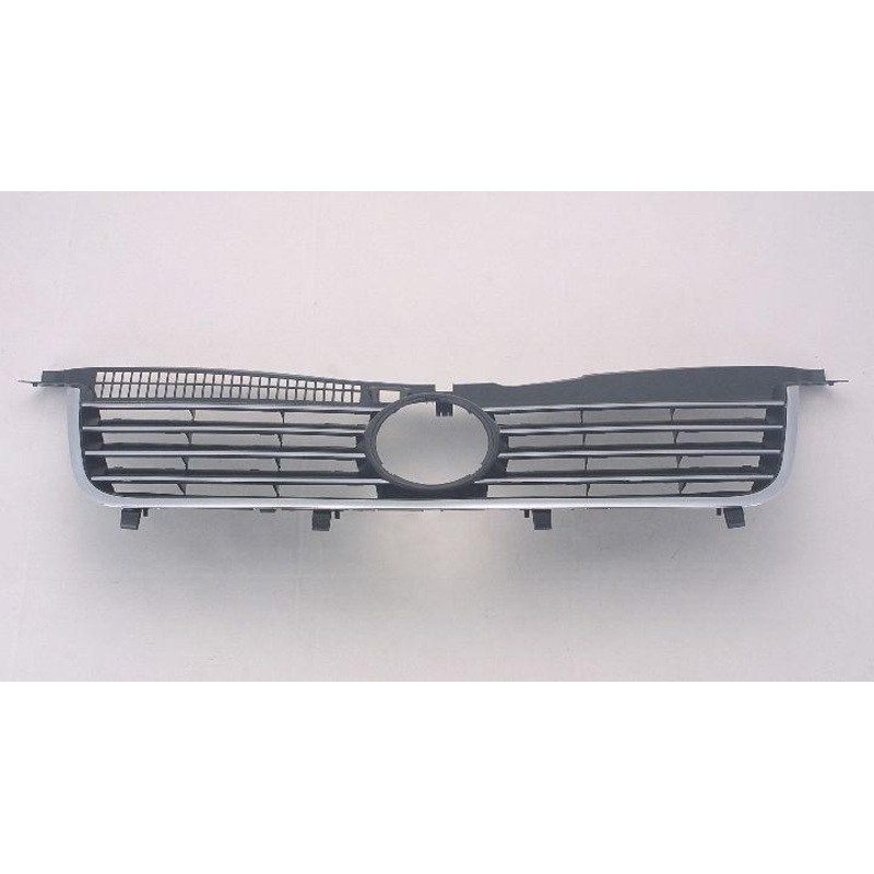 Grille Volkswagen Passat 2001-2005 Chrome/Black 1.8/2.0L , VW1200134