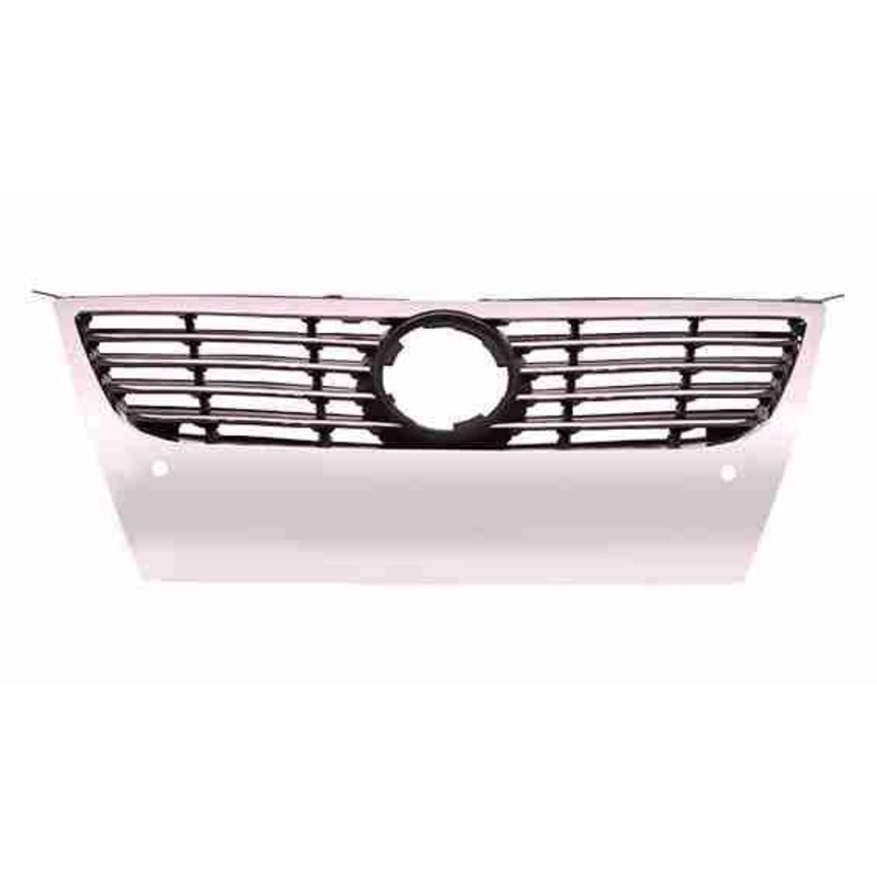 Grille Volkswagen Passat 2006-2010 Black With Chrome Mldg With Distance Sensor , VW1210101