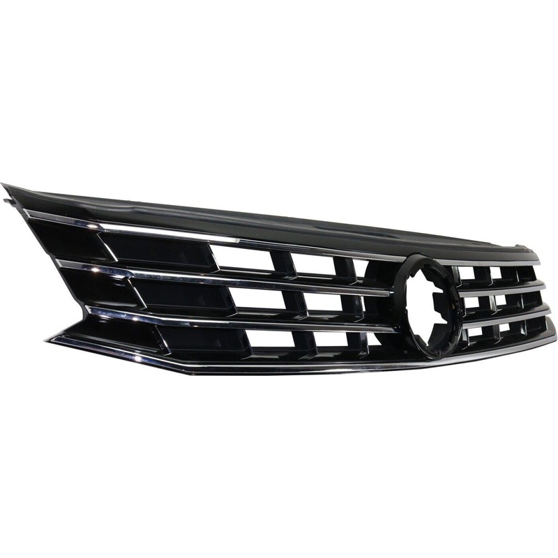 Grille Volkswagen Passat 2016-2019 Black/Chrome , VW1200169