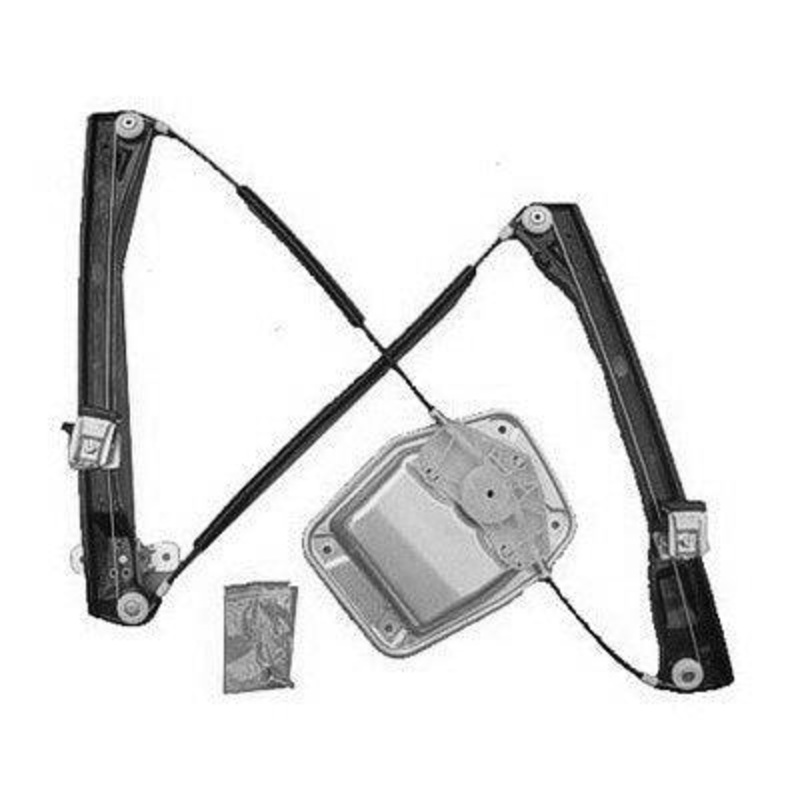 Window Regulator Front Passenger Side Volkswagen Gti 2007-2009 Power For 4 Door , VW1351111