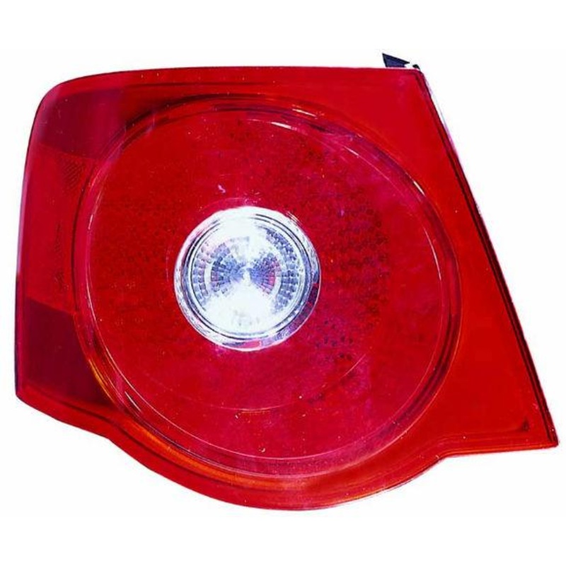 Tail Lamp Passenger Side Volkswagen Jetta 2005-2007 (Red Lens) High Quality , VW2801123