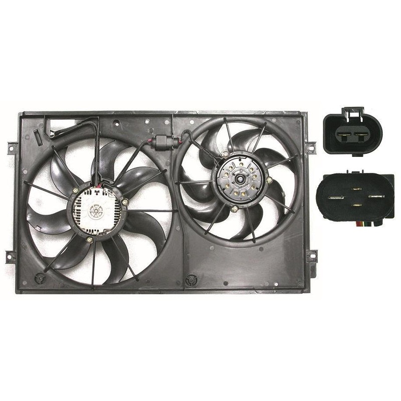 Cooling Fan Assembly Volkswagen Beetle 2012-2014 2.5L , VW3120100
