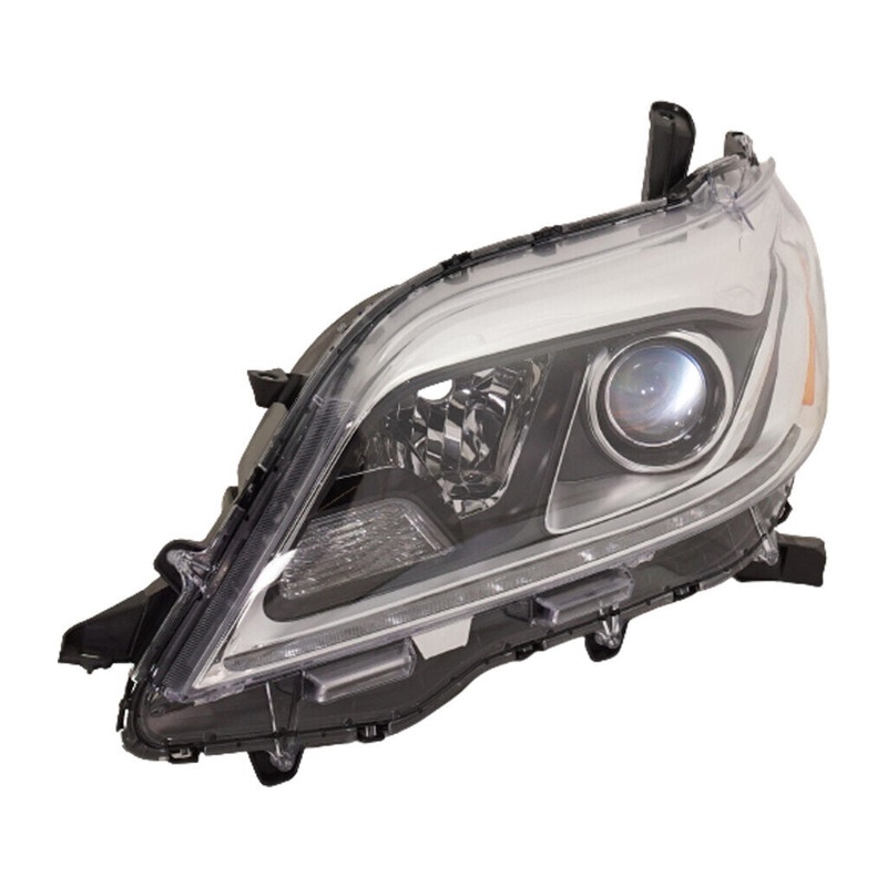 Head Lamp Driver Side Toyota Sienna 2015-2020 Chrome Bezel Capa , To2518154C – Hunt Parts
