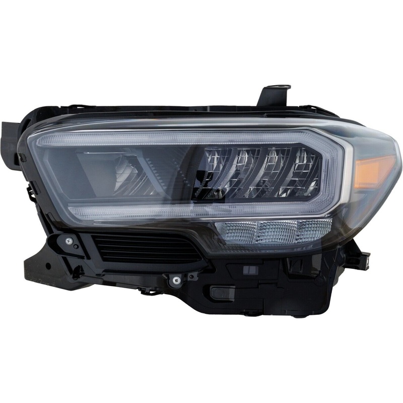 Head Lamp Driver Side Toyota Tacoma 2020-2023 Led Exclude Trd Pro/Logo Chrome Housing Capa , To2502291C – Hunt Parts