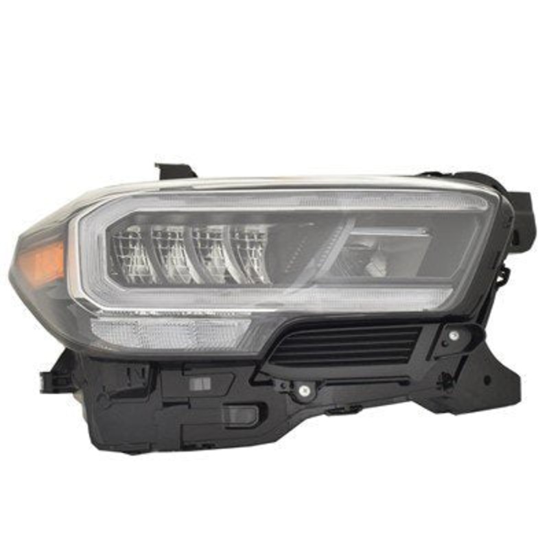 Head Lamp Passenger Side Toyota Tacoma 2020-2023 Led Exclude Trd Pro/Logo Chrome Housing Capa , To2503291C – Hunt Parts