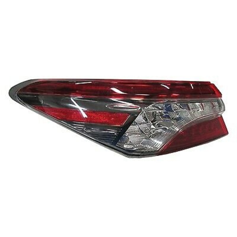 Tail Lamp Driver Side Toyota Camry 2018-2021 Usa Built Smoked , To2804137 – Hunt Parts
