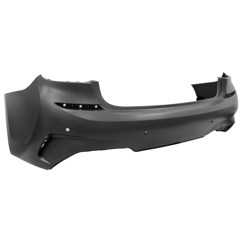 Bumper Rear Bmw 330E 2021-2022 Primed With Park Assist/Park Distance/M-Pkg Capa , Bm1100435C – Hunt Parts
