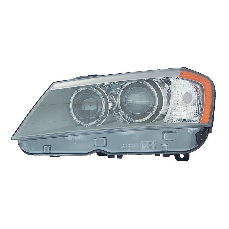 Head Lamp Driver Side Bmw X3 2011-2014 Xenon Without Adaptive Lamp Capa , Bm2502172C – Hunt Parts