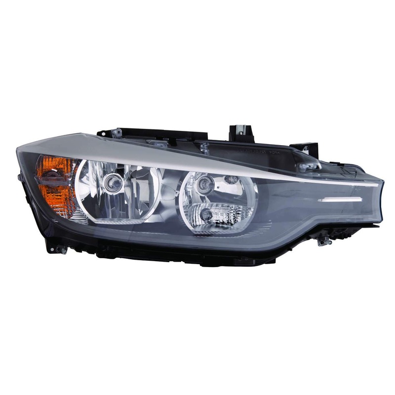 Head Lamp Passenger Side Bmw 3 Series Sedan 2012-2015 Halogen Capa , Bm2503169C – Hunt Parts