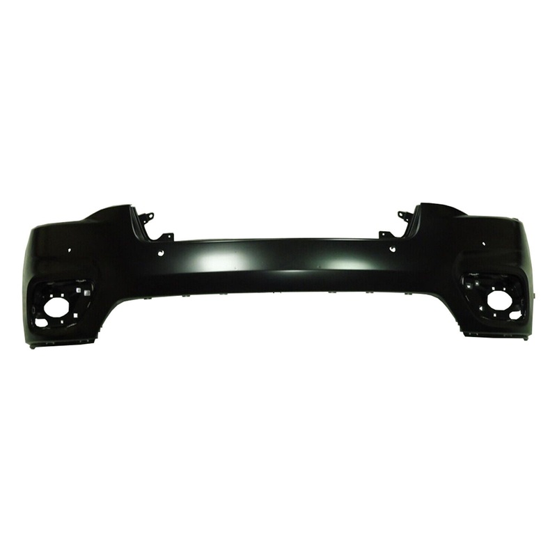 Bumper Front Upper Driver Side Jeep Cherokee 2019-2023 Primed With 6 Sensor Capa , Ch1014134C – Hunt Parts