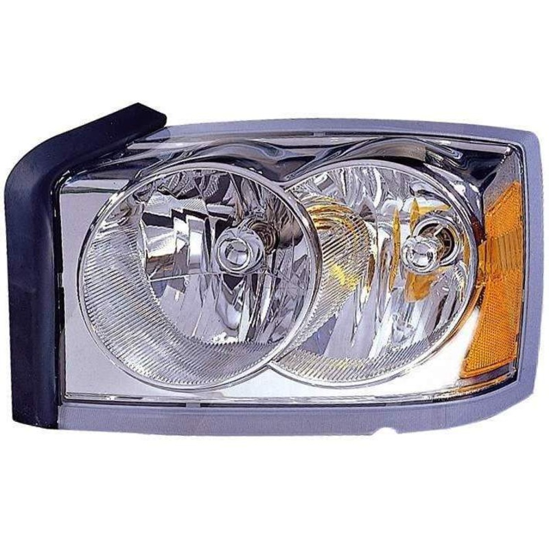 Head Lamp Driver Side Dodge Dakota 2005 (Without Black Bezel) Capa , Ch2502159C – Hunt Parts