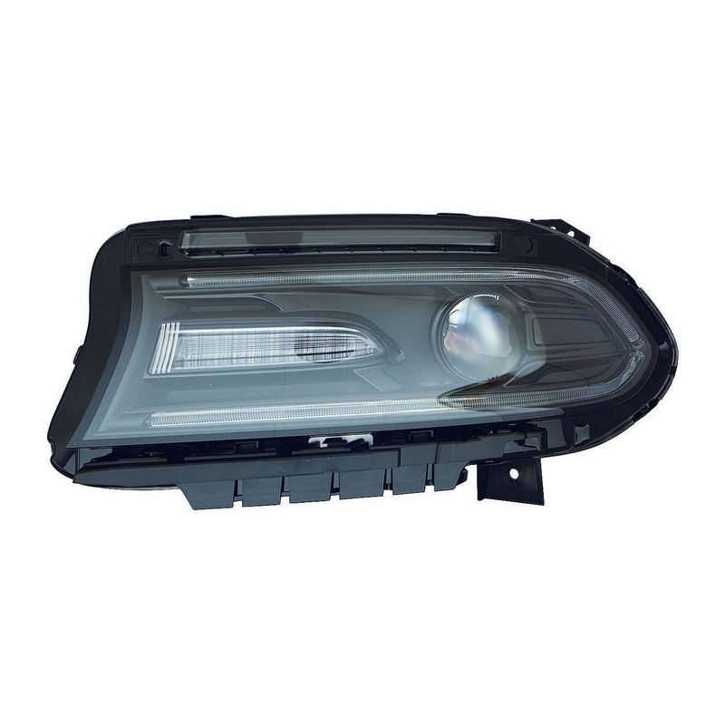 Head Lamp Driver Side Dodge Charger 2015 Halogen With Led Drl Without Logo Ins Capa , Ch2502270C – Hunt Parts
