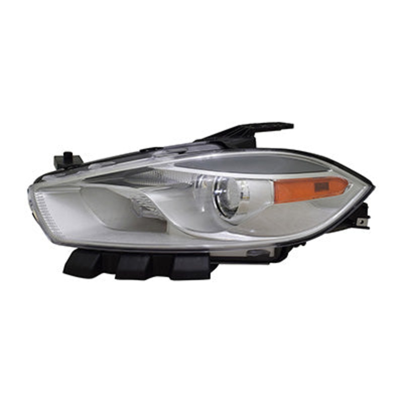 Head Lamp Driver Side Dodge Dart 2016 Halogen Code Lmc/Mfp With Chrome Bezel Capa , Ch2518151C – Hunt Parts