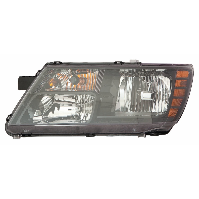 Head Lamp Driver Side Dodge Journey 2014-2020 Halogen With Black Trim Capa , Ch2502265C – Hunt Parts
