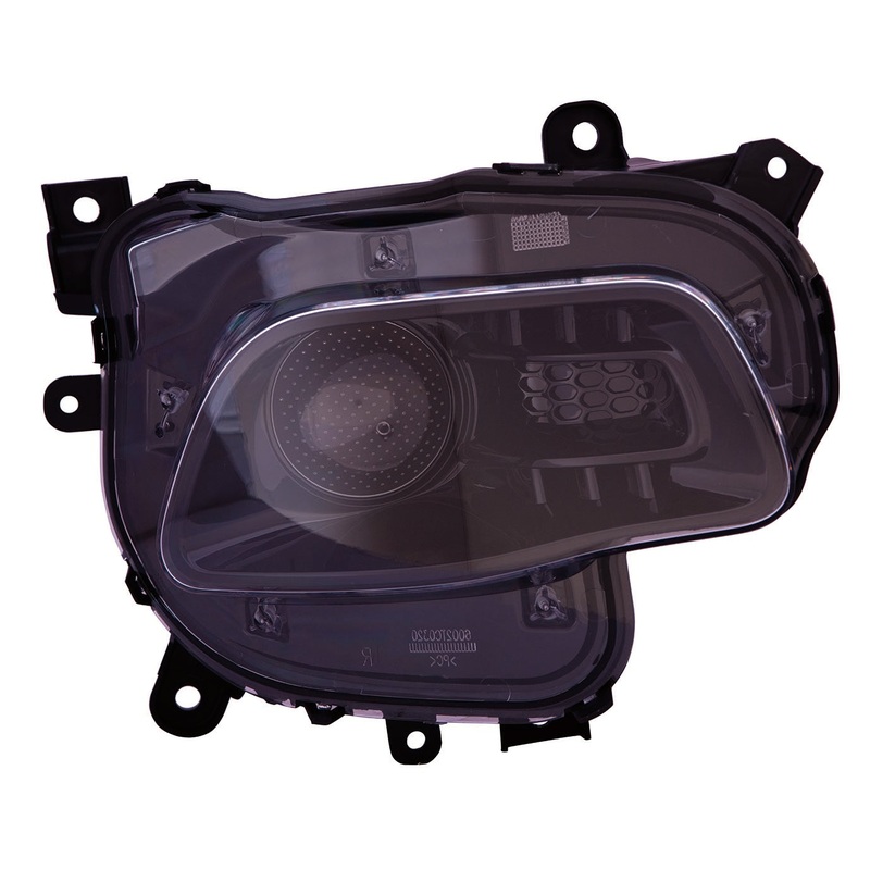 Head Lamp Driver Side Jeep Cherokee 2014-2016 Halogen Black Bezel Capa , Ch2502249C – Hunt Parts