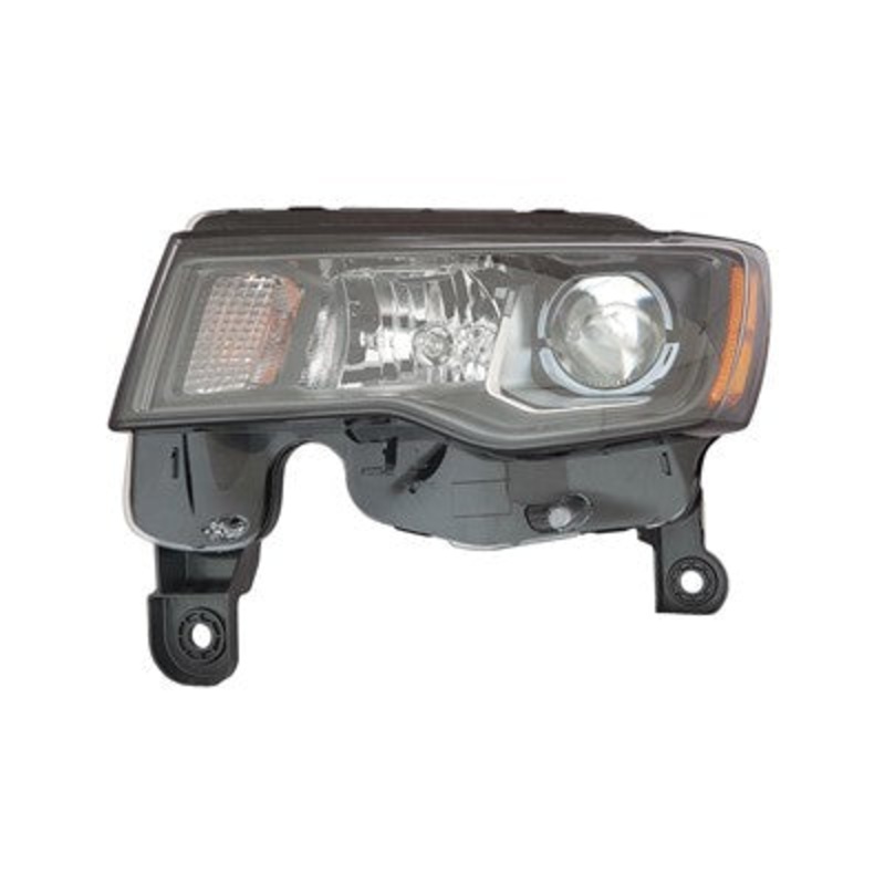 Head Lamp Driver Side Jeep Grand Cherokee 2017-2021 Halogen With Black Bezel High Quality , Ch2502309 – Hunt Parts