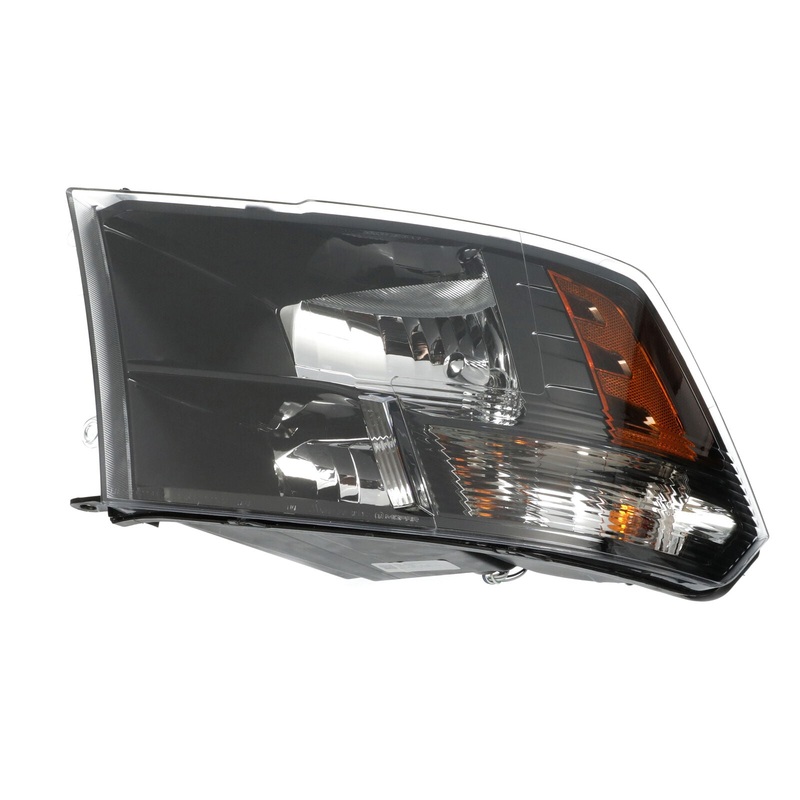 Head Lamp Driver Side Ram Ram 1500 2015-2018 Halogen Std Type With Black Bezel Capa , Ch2518149C – Hunt Parts