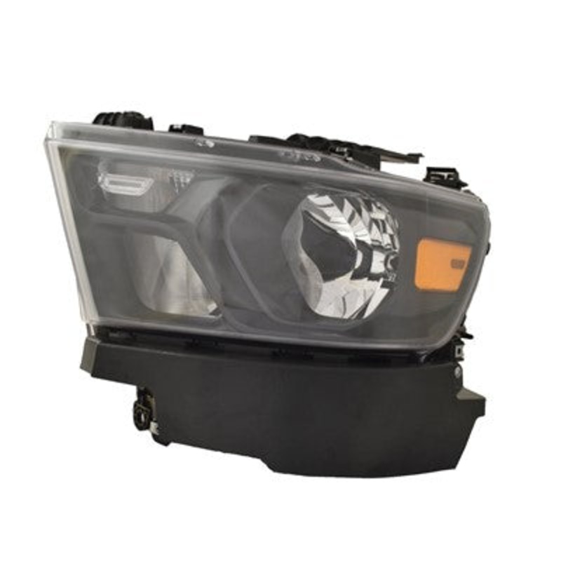 Head Lamp Driver Side Ram Ram 1500 2019-2022 Halogen With Black Trim High Quality , Ch2502328 – Hunt Parts